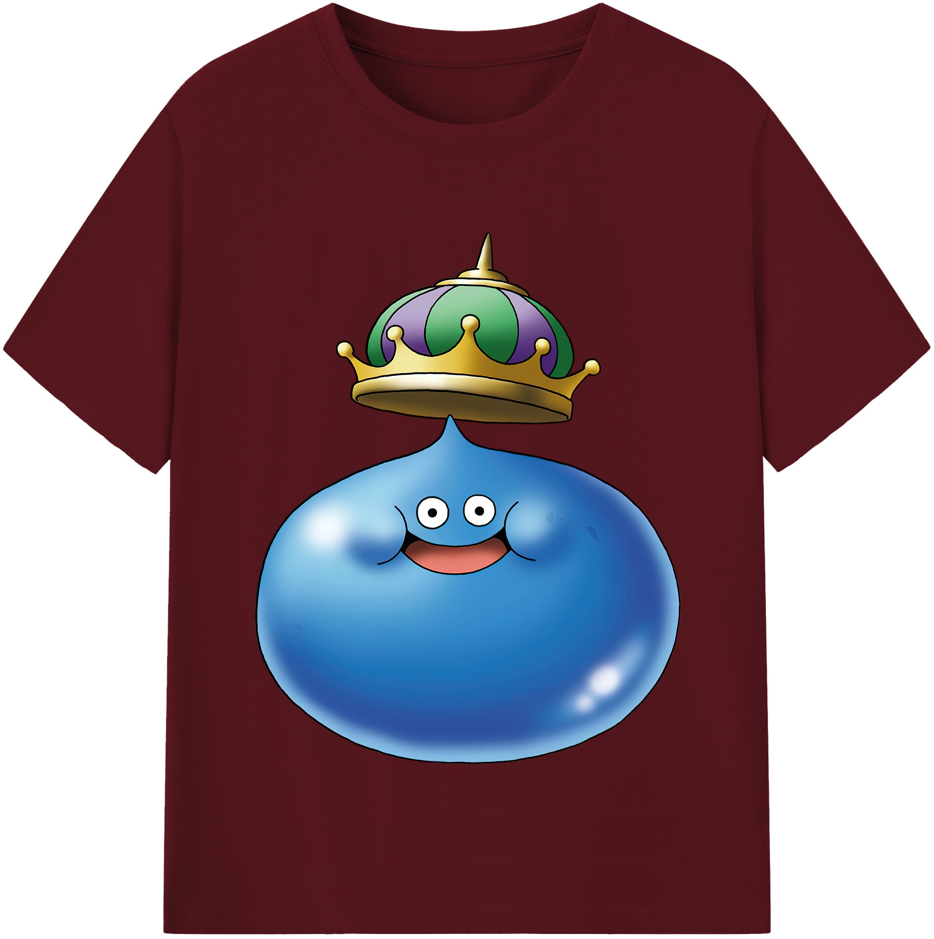 （画像用） ドラゴンクエスト Doragon Kuesuto Dragon Quest 綿100％半袖Tシャツ（フロントプリント）